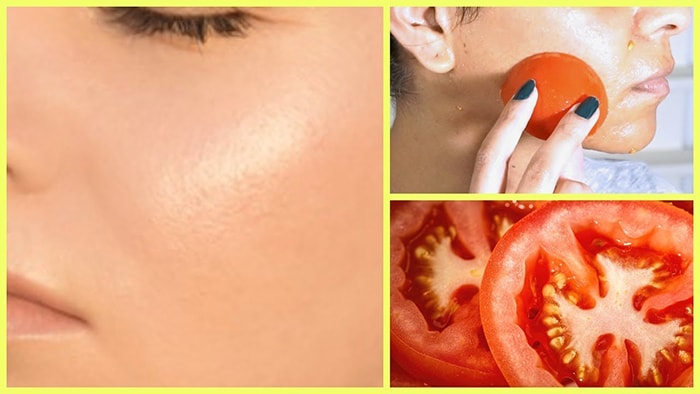 Cà chua giúp làm sạch tế bào chết trên da