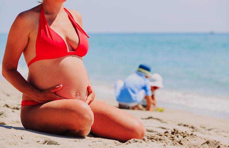 Tiếp xúc với ánh sáng mặt trời có thể làm cho nám da trong thời kỳ mang thai tồi tệ hơn